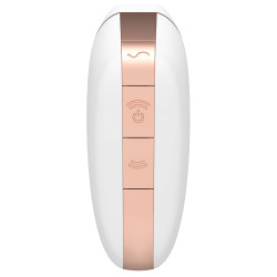 Satisfyer Stimulateur de clitoris connecté Love Triangle Satisfyer Blanc